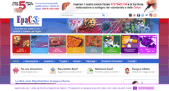 Desktop Screenshot of epac.it